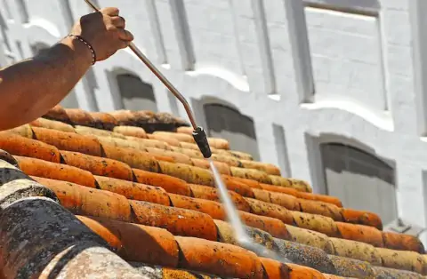 Nettoyage de toitures - Saint-Jouan-des-Guérets
